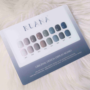 KLANA – ensemble de vernis à ongles en Gel, 8 couleurs, gris bleu, semi-permanent, à retirer par trempage, Kit de vernis à ongles en Gel UV LED pour Salon de manucure à domicile - Product Image 5