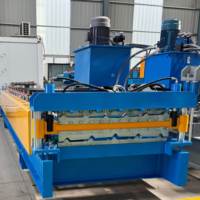 Máquina Profesional de Lámina Corrugada de Doble Capa para Techos Industriales