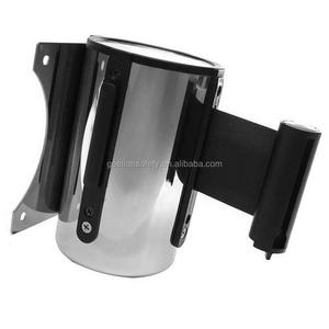 ราวกั้นคิวแบบม้วนเก็บได้คุณภาพสูง/<span class=keywords><strong>เทป</strong></span>พิมพ์ลายตามสั่ง/ตลับสายไนลอนแบบกำหนดเอง - Product Image 4