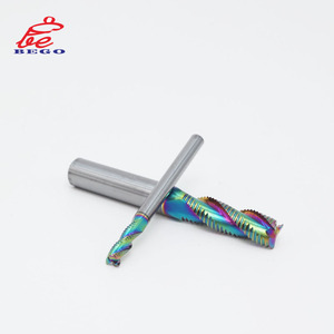 Hrc65 Roughing Cutter 3 Flutes Màu Roughing End Mill Nhôm Roughing Cutter Với Dài Sóng Cạnh Hạt - Product Image 3