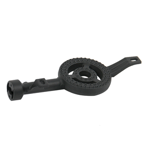 China Wholesale <span class=keywords><strong>Portable</strong></span> Camp Fogão Único Queimador Ferro Fundido Propano Gás LPG Outdoor BBQ Cooker - Product Image 1