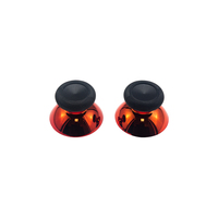 OURSTEAM 2 adet krom başparmak sopa seti Xbox serisi için X S denetleyici ABS Thumbsticks Xbox serisi X S oyunu tamir parçaları
