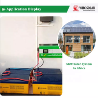 Whc long life deep cycle portable solaire 100ah 120ah 24V AGM ups onduleur batterie de stockage d'énergie vrla batteries au plomb batteries gel