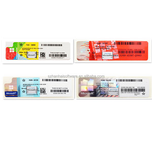 Giành chiến thắng 11 giấy phép chuyên nghiệp Key OEM coa Sticker đa màu sắc tùy chọn giành chiến thắng 11 Pro - Product Image 1