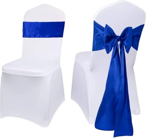 La chaise de polyester de banquet de qualité supérieure couvre la fête de mariage et l'utilisation d'hôtel - Product Image 1