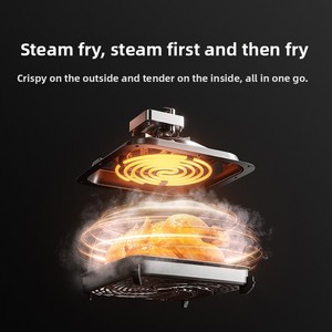 Friteuse à <span class=keywords><strong>air</strong></span> intelligente Xiaomi Mijia <span class=keywords><strong>Pro</strong></span> 6,5 L, cuisson vapeur haute température, revêtement sans fluor, MAF-ST701 - Product Image 2
