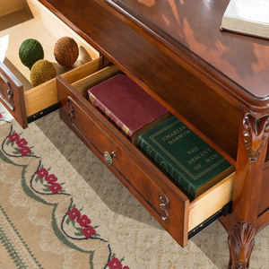 Trung Quốc Mỹ Đồ Nội Thất Nhà Sản Xuất Sang Trọng Cổ Điển Bằng Gỗ Khắc Bàn Cà Phê Cho Phòng Khách Sạn Hội Trường Trung Tâm Bảng - Product Image 5