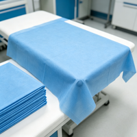 Drap de lit médical jetable non tissé imperméable à usage unique pour hôpital