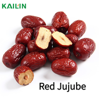 Premium Bulk Yunnan Jujube Pure Natuurlijke Zongedroogde Rode Dadels 1kg Suiker Vrij Zoete Smaak voor Dieet & Gezondheid