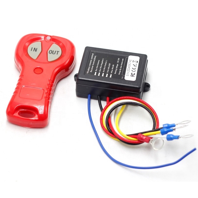 Light 12V Electric Winch Car Universal Wireless Remote Control 1remote+1 Receiver