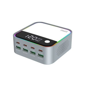 <span class=keywords><strong>Chargeur</strong></span> mural <span class=keywords><strong>USB</strong></span>-C multi-ports GaN 120W en gros avec FCP/PD3.0/QC3.0 pour ordinateurs portables et appareils mobiles, idéal pour le bureau et la maison - Product Image 1