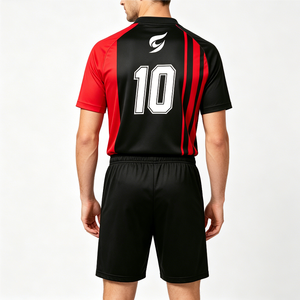 Nouveaux maillots de handball à col en V, uniformes de handball, sublimation, t-shirt de handball pour hommes - Product Image 3