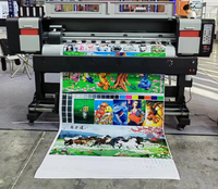 Rollo de gran formato de nuevo color, 1,6 M, 1,8 m, 3,2 m de ancho, máquina de impresión de impresora solvente ecológica para papel tapiz, cartel de lienzo
