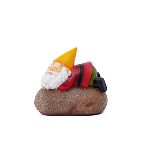 Escultura Solar de <span class=keywords><strong>Hada</strong></span> Duendecillo Americana, Adornos de Jardín, Artesanía de Resina Ecológica Hecha a Mano, Decoraciones Navideñas para Exteriores RUYI - Product Image 5