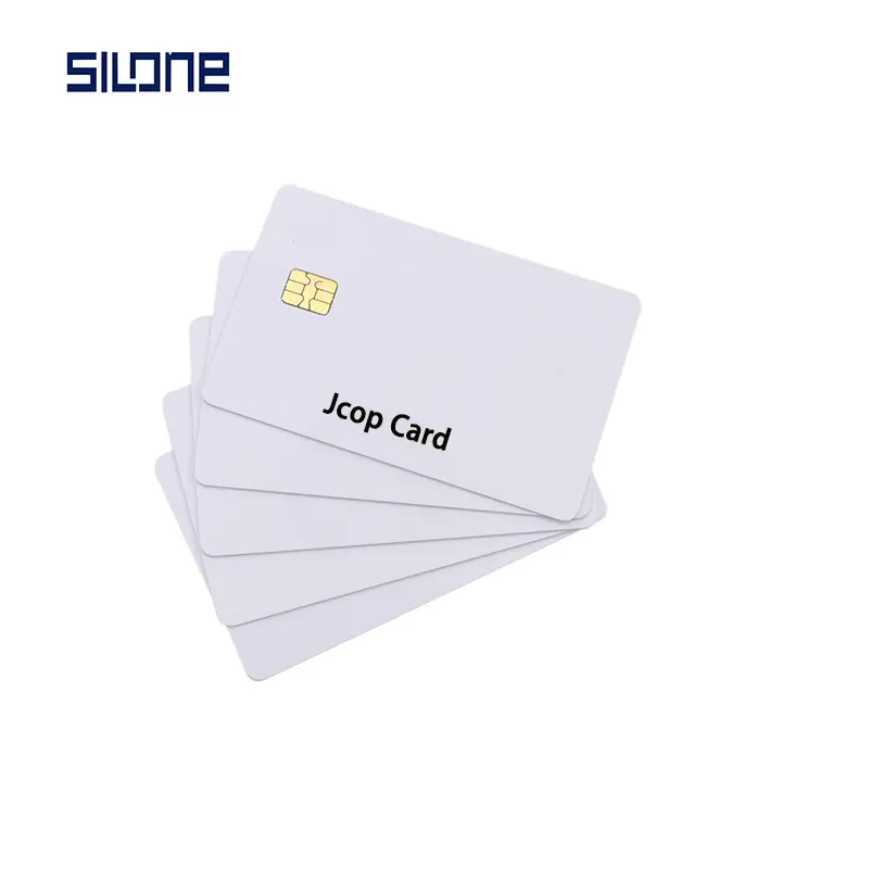 بطاقة EMV برامات بلاستيكية ذكية J2A040 غير مدمجة بطاقة Java بطاقات بطاقات rfid فارغة ذكية مع ذاكرة 40K EEPROM