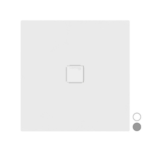 Plato de Ducha Harmony Square 90 x 90 cm Blanco 9003 para Baño - Product Image 1