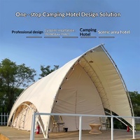 Tente d'hôtel extérieure pour camping, hébergement, restaurant, quatre saisons, en tissu Oxford imperméable, de luxe, pour team building, modèle Sailors' Two
