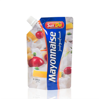 Sachets Doypack en plastique personnalisés RDY pour jus, lait, sauce, avec bec verseur imprimé en gravure, emballage premium