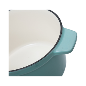 Four hollandais <span class=keywords><strong>en</strong></span> <span class=keywords><strong>fonte</strong></span> classique avec revêtement <span class=keywords><strong>en</strong></span> émail crème ustensiles de cuisine essentiels pour la cuisine <span class=keywords><strong>ou</strong></span> le camping - Product Image 5