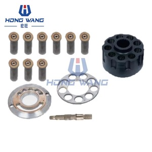 Kit de réparation pour moteur de translation hydraulique : Bloc-cylindres, Retenue, Entretoise, Sabot de piston, Plaque oscillante pour (Moteur de translation KAWASAKI) TM40VD - Product Image 3