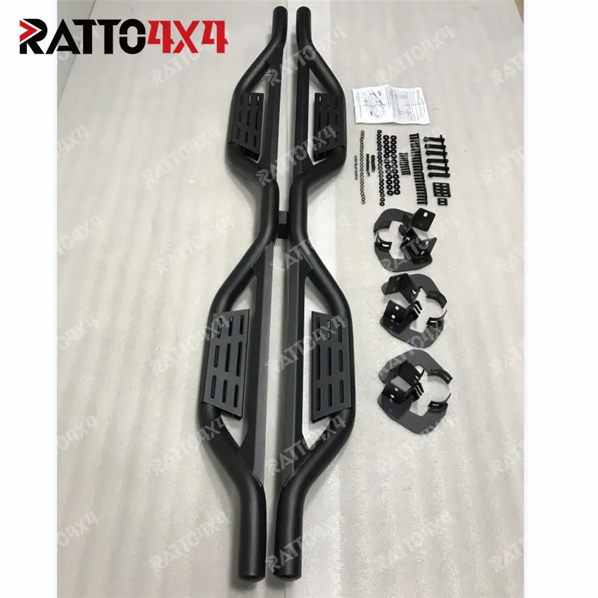 Ratto personalizado 4x4 coche paso lateral Toyota Hilux estribos para camioneta Ford