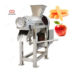 Máquina de extração de suco de frutas comercial, máquina espiral de esmagamento de frutas e sucos