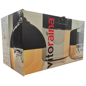 Luminaire suspendu en verre fumé E27 140 mm, luminaire de plafond moderne - Product Image 2