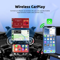 Kamera Dash Motor Universal 6-Inci Depan & Belakang HD 1080P Versi 4G LTE + Wi-Fi (Sistem Android) Model M23