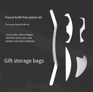 Kualitas baik gesekan baja tahan karat fascial pelepas pisau otot relaksasi dalam kebugaran rehabilitasi lima-pie - Product Image 3