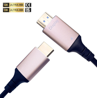 2024 grosir murah AOC HD 10M 50M panjang HDMI2.1 4k120Hz 8k60Hz kabel Video 48Gbps kabel serat optik untuk ponsel ke TV ps5