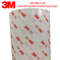 Ruban adhésif tissé double face 3M 99015LVC authentique et autorisé, à faible teneur en COV, 0,15 mm, pour montage de mousse intérieure automobile, découpé sur mesure, usine OEM