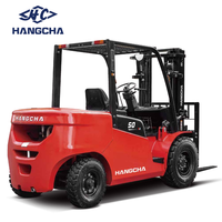 Chariot élévateur diesel industriel Hangcha série A2 4t/4,5t/5t à moteur à combustion interne pour la logistique d'entrepôt