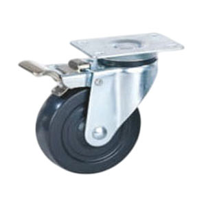 Nouvelle arrivée roulette et roue d'équipement industriel roue de roulette en caoutchouc en gros - Product Image 2