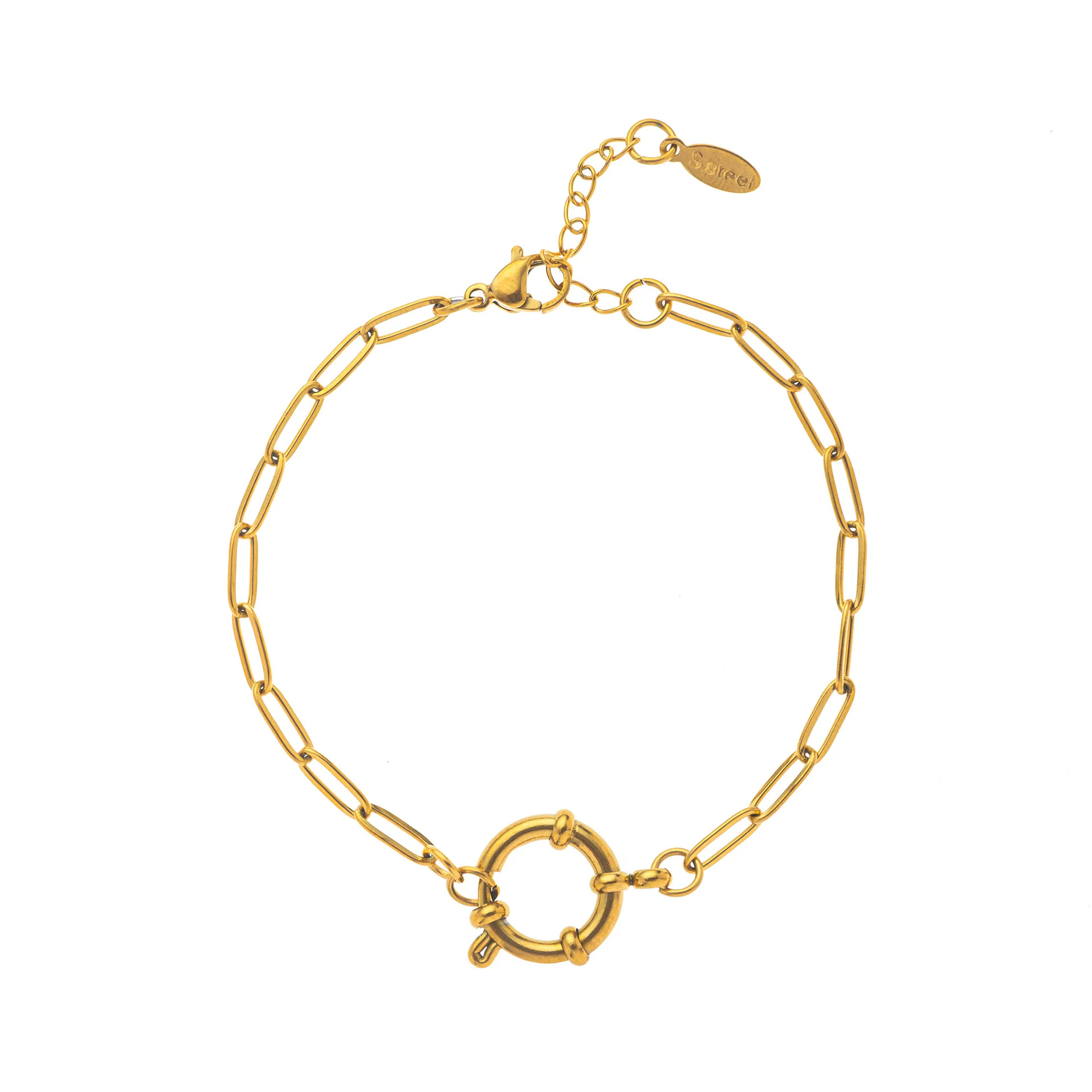 Style a round paper clip