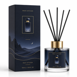 Coffrets de diffuseurs à bâtonnets, liquide, notes de <span class=keywords><strong>parfum</strong></span> personnalisées, 100 ml, désodorisant, huile essentielle en verre, pour la maison, l'hôtel, le bureau - Product Image 2