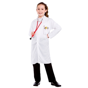 Niños Doctor disfraz niños niñas juego de rol ocupaciones vestido de lujo traje DR para Cosplay fiesta Carnaval - Product Image 5
