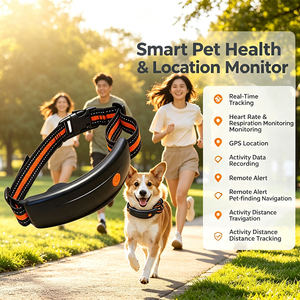 Collare Intelligente PAT PET OEM ODM IP67 Impermeabile con GPS 4G e WiFi per Monitoraggio Salute e Fitness di Cani e Gatti - Product Image 2