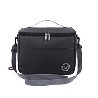 Sac à déjeuner isotherme personnalisé à prix d'usine, 3 couches, mousse EPE, sac isotherme, sac de transport, ODM, boîte à déjeuner imperméable en Oxford pour le travail