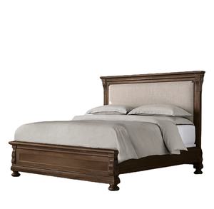 Muebles de Dormitorio de Lujo de Estilo Americano Moderno, Cama de Madera Maciza con Tapicería para Hotel o Uso Doméstico, Cama King/Queen de Madera - Product Image 5