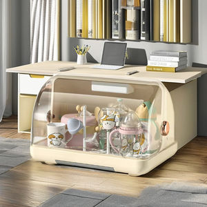 Caja de Almacenamiento de Plástico Multifuncional al por Mayor para Uso Doméstico, Organizador Transparente para Leche en Polvo para Bebés - Product Image 6