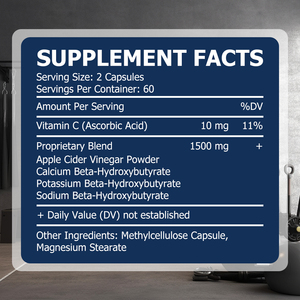 คีโตคุณภาพสูงพร้อมน้ำส้มสายชูหมักจากแอปเปิ้ล ช่วยดีท็อกซ์ บำรุงร่างกาย ช่วยย่อยอาหารได้ดี แคปซูลที่ดีที่สุดทั้งภายในและภายนอก - Product Image 2