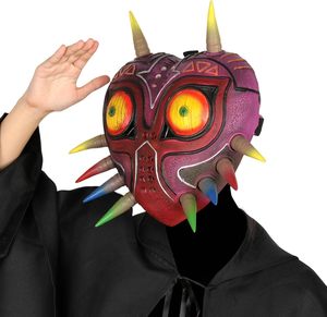 Party the Legend of Zelda Máscara facial de látex realista Scary Halloween Cosplay Disfraz Accesorios para adultos y adolescentes - Product Image 3