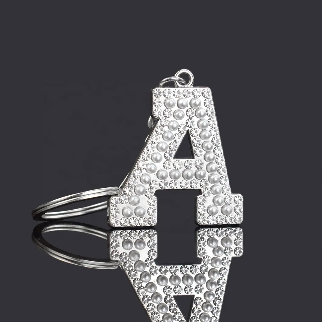 A-Z de plata de primera ley para mujer, cadena de eslabones, estilo antiguo