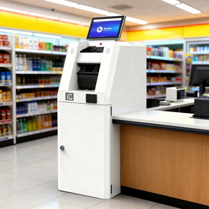 Máquina de Depósito de Efectivo Segura CDM-9000A, Cajero Automático Profesional con Reciclador de Efectivo y Validación de Billetes <span class=keywords><strong>para</strong></span> Empresas - Product Image 1