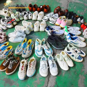 Korea Bulk Sale Second Hand Shoes Branded Used Sports Men Shoes Mixed Bales For Sale