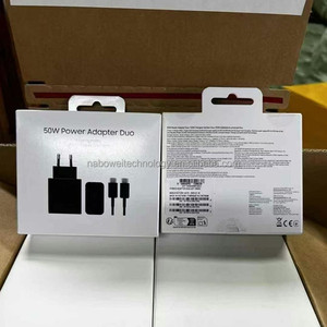 <span class=keywords><strong>Cargador</strong></span> <span class=keywords><strong>Original</strong></span> EP-T5020 de 50W PD USB C, Adaptador de Corriente Trio <span class=keywords><strong>Original</strong></span> de 2 Puertos con Carga Súper Rápida <span class=keywords><strong>para</strong></span> <span class=keywords><strong>Samsung</strong></span> S21 <span class=keywords><strong>S22</strong></span> S23 S24 S25 - Product Image 1