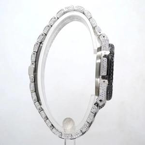 Reloj de Pulsera de Cuarzo de Lujo para Hombre y Mujer, de Acero Inoxidable con Diamantes de 40 mm, con Indicador de Fecha, Disponible a Buen Precio, Venta al Por Mayor - Product Image 4