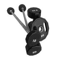 Haltères fixes WAVAR populaires, personnalisables, poids de 5 à 50 lb, ensemble d'haltères pour la musculation en salle de sport