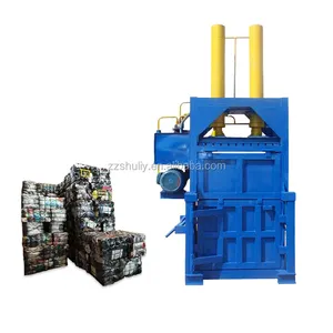 manufactory waste paper clothes recycling baler machine for used clothing