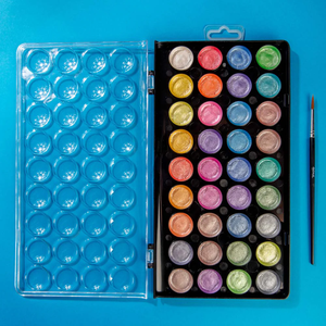 Mont Marte metálico acuarela pastel Set 37pc artista acuarela pintura - Product Image 5